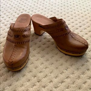 UGG Vivica Wood Clogs